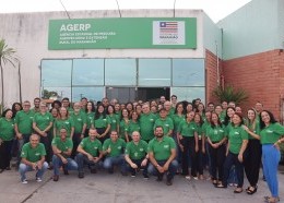 Equipe da Agerp comemora os 50 Dias da Nova Gestão da Agência Estadual